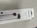 索尼（SONY） MDR-EX15LP 入耳式耳机有线手机电脑通用音乐耳机适用于安卓 黑色 实拍图