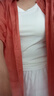 浪莎（LangSha）吊带背心女士内搭美背夏薄款背心女带胸垫运动无袖打底长款外穿 实拍图