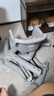 XUM肯德基婴儿餐椅同款宝宝多功能座椅儿童高度可调成长吃饭餐桌椅 青色+双餐盘+刹车轮+坐垫+置物兜 实拍图