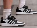 adidas ENTRAP美式校园风运动少年感复古篮球风板鞋男女阿迪达斯 白色/黑色   42 实拍图