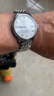 天梭（TISSOT）【官方授权店】 瑞士手表 力洛克系列1853时尚商务全自动机械男表 白盘钢带T006.407.11.033.00 实拍图