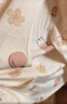 芬腾可安（FENTENGCARE）月子服春夏季纯棉薄款产后哺乳睡衣怀孕期孕妇喂奶家居服套装QH 实拍图