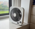 美的（Midea）电风扇 家用台式桌面小风扇鸿运扇宿舍卧室节能电扇台扇转页扇轻音低噪五叶风扇 KYT30-21MA 实拍图