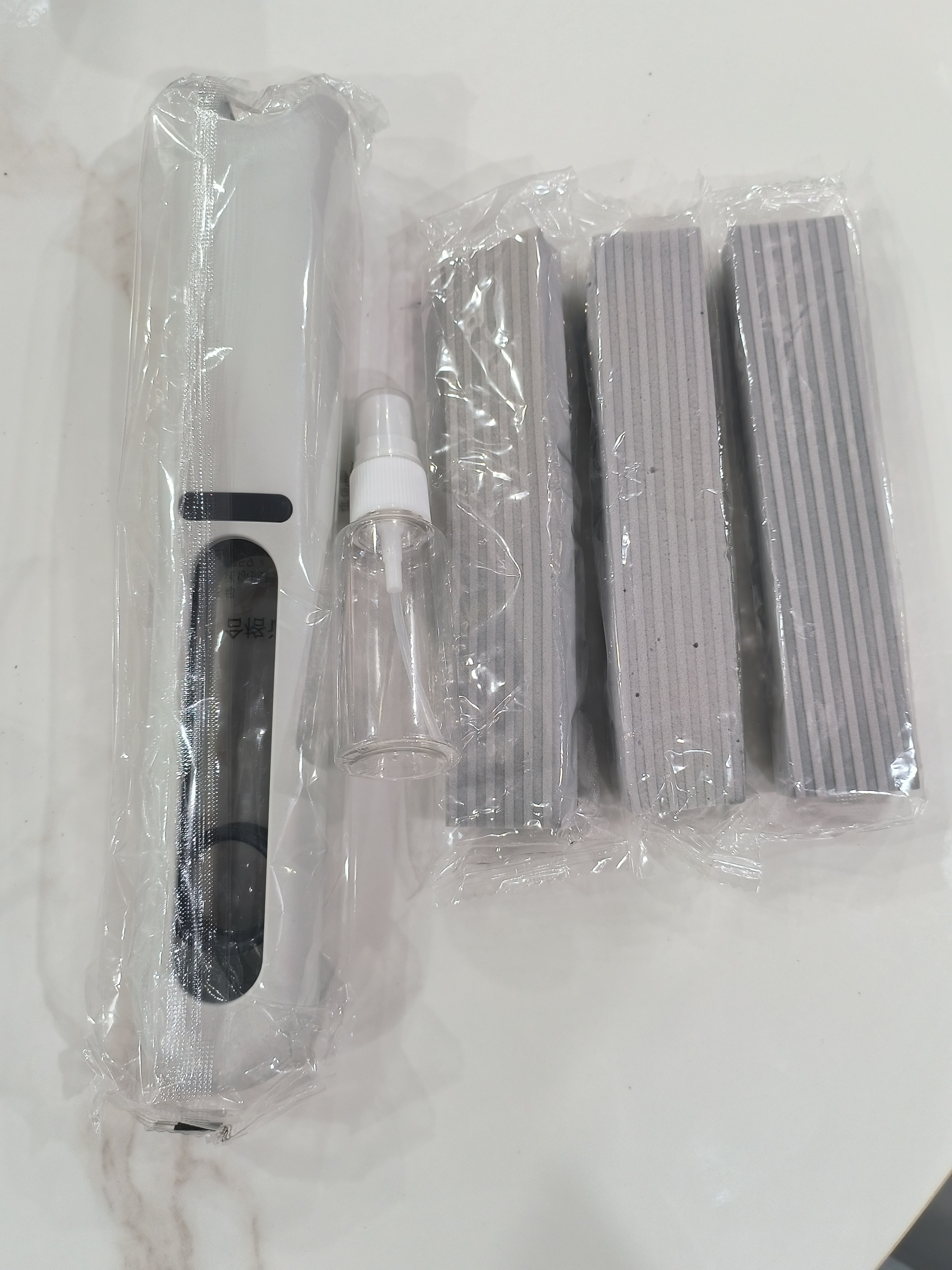 洁比世迷你小拖把洗车拖把mini海绵车家用厨房桌面吸水胶棉神器5件套 实拍图