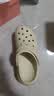 卡骆驰（CROCS）经典泡芙Clog男女一脚蹬懒人沙滩鞋 CR207521-2Y2 36 实拍图