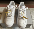 耐克NIKE女空军一号AF1 运动鞋DD8959-100白35.5 实拍图