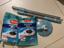 美丽雅旋转拖把40cm不带桶替换单拖把2布加长杆多款通用一拖净免手洗 实拍图
