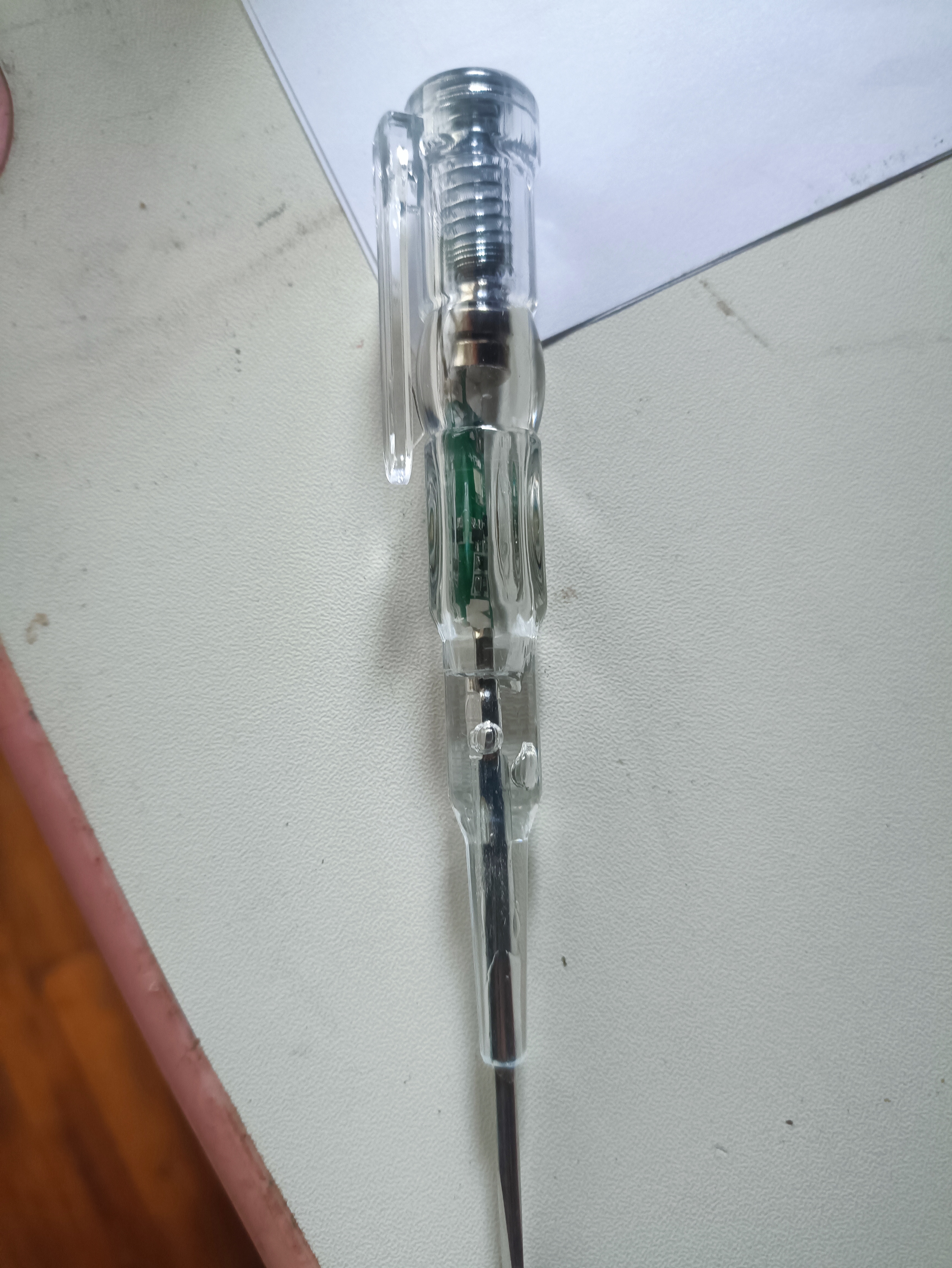【京东物流】高亮彩光电工测电笔电笔专用感应断点家用断线火线智能双灯试电笔 高彩光双灯测电笔一支+3颗备用电池【产业带好货】 实拍图