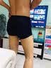 英国卫裤男士生蚝内裤防阴囊潮湿磁石男士生理保健平角内裤增大 1罐装 （黑色） 1条 5XL (适合160-190斤) 实拍图