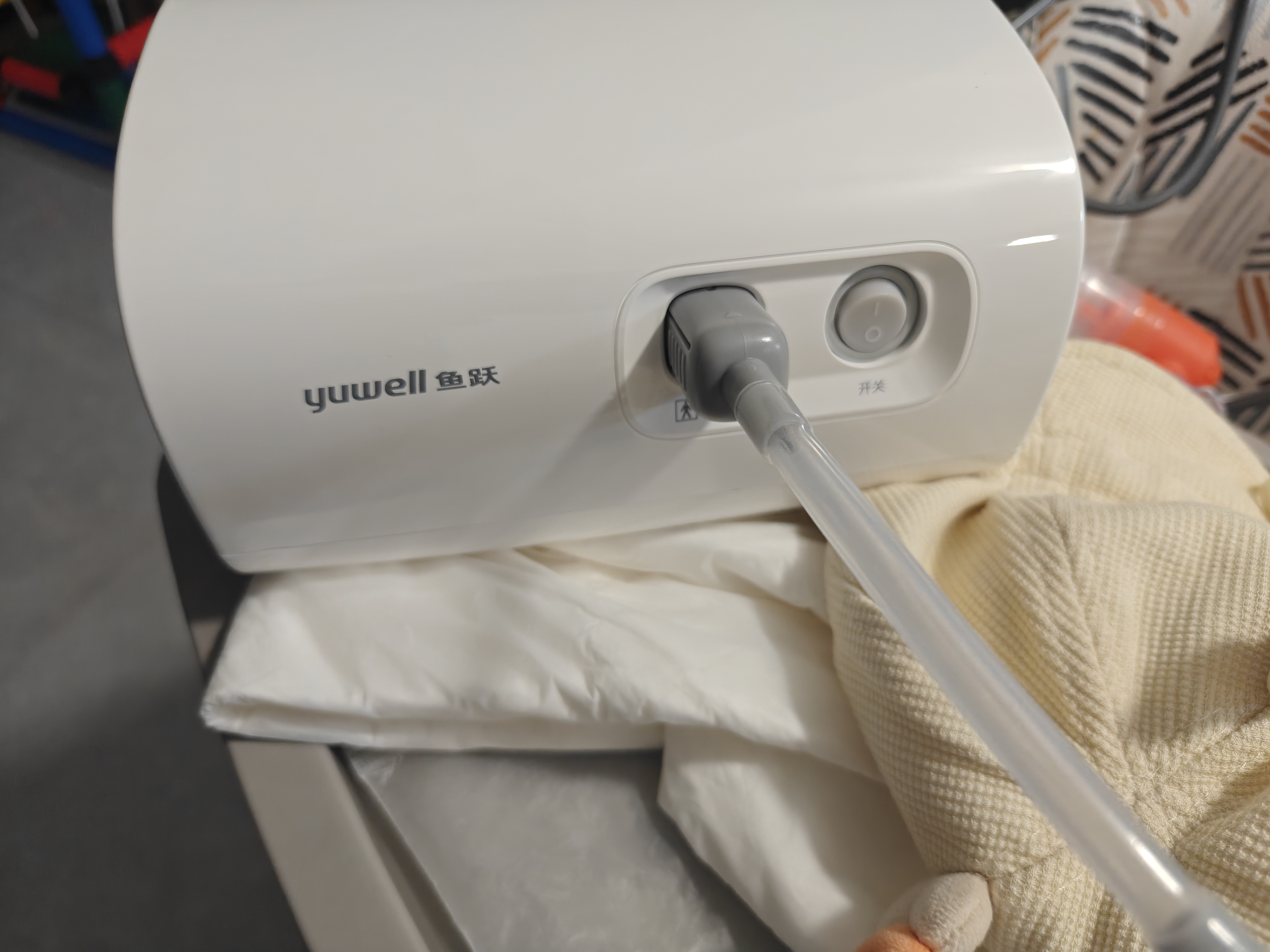 鱼跃（yuwell）雾化机家用儿童成人老人医用42dB升级轻音款雾化器409B 实拍图