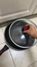 炊大皇（COOKER KING） 炒锅不粘锅平底炒菜锅无油烟锅32cm电磁炉燃气明火不粘锅炒菜锅 无油烟 魔力不粘 32cm 实拍图