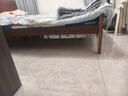 兴瑀汇实木床1.5米1.8m新中式双人床胡桃色木床主卧家用现代简约单人 胡桃色床 1.5米*2米框架结构 实拍图