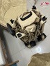 牧高笛（MOBIGARDEN）云际S聚拢四向折叠露营推车宽轮带刹车营地车 NX25689004 细沙黄 实拍图