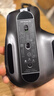 罗技（Logitech）大师系列 MX Master 3S 无线蓝牙鼠标 人体工学 办公 静音鼠标 高端 石墨黑 带无线接收器 实拍图