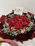 幽客玉品鲜花速递红玫瑰花束表白送女友老婆生日礼物全国同城配送 33朵红玫瑰花束—女王款 实拍图