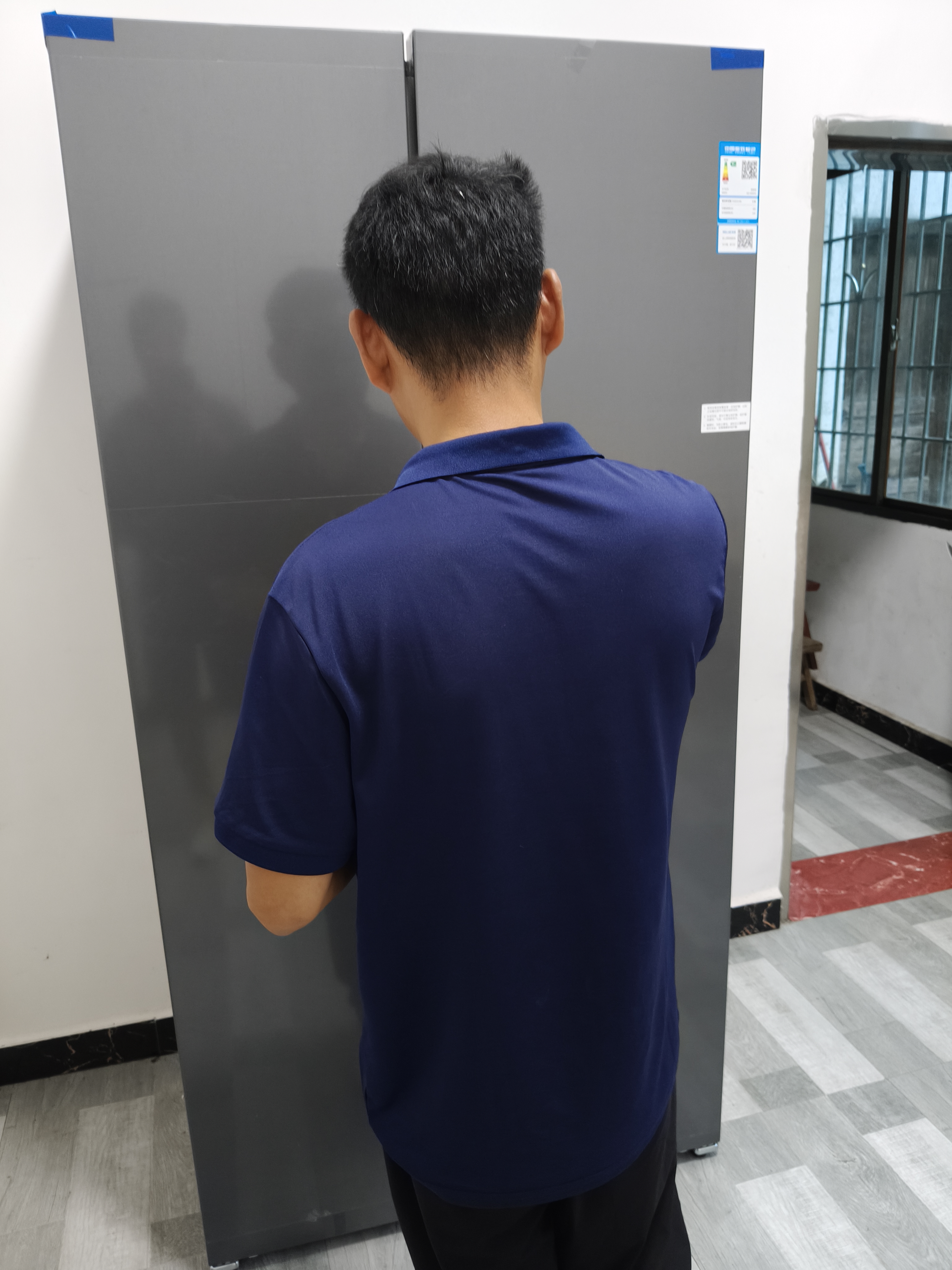 美菱收纳师609L对开门冰箱双变频一级能效节能大容量家用风冷无霜-32°深冷速冻BCD-609WPCX国家补贴 实拍图
