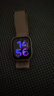 Apple/苹果 Watch S11 智能手表GPS+蜂窝款42毫米玫瑰金色铝金属表壳淡桃粉色运动型表带S/M MF984CH/B 实拍图