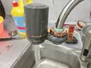 美的（Midea）净水器水龙头过滤器家用自来水滤水器直饮前置过滤器厨房卫生间通用除水垢除余氯双出水可清洗滤芯 一机七芯【五年免换芯】 实拍图