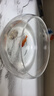 贝初众鱼缸生态缸中小圆形玻璃鱼缸加厚斗鱼缸金鱼缸懒人客厅桌面鱼缸 20*15*10cm 裸缸 实拍图