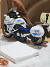 妈宝孖宝警察摩托车儿童警车玩具车合金小汽车模型1-3-6岁2男孩超大号仿真 实拍图