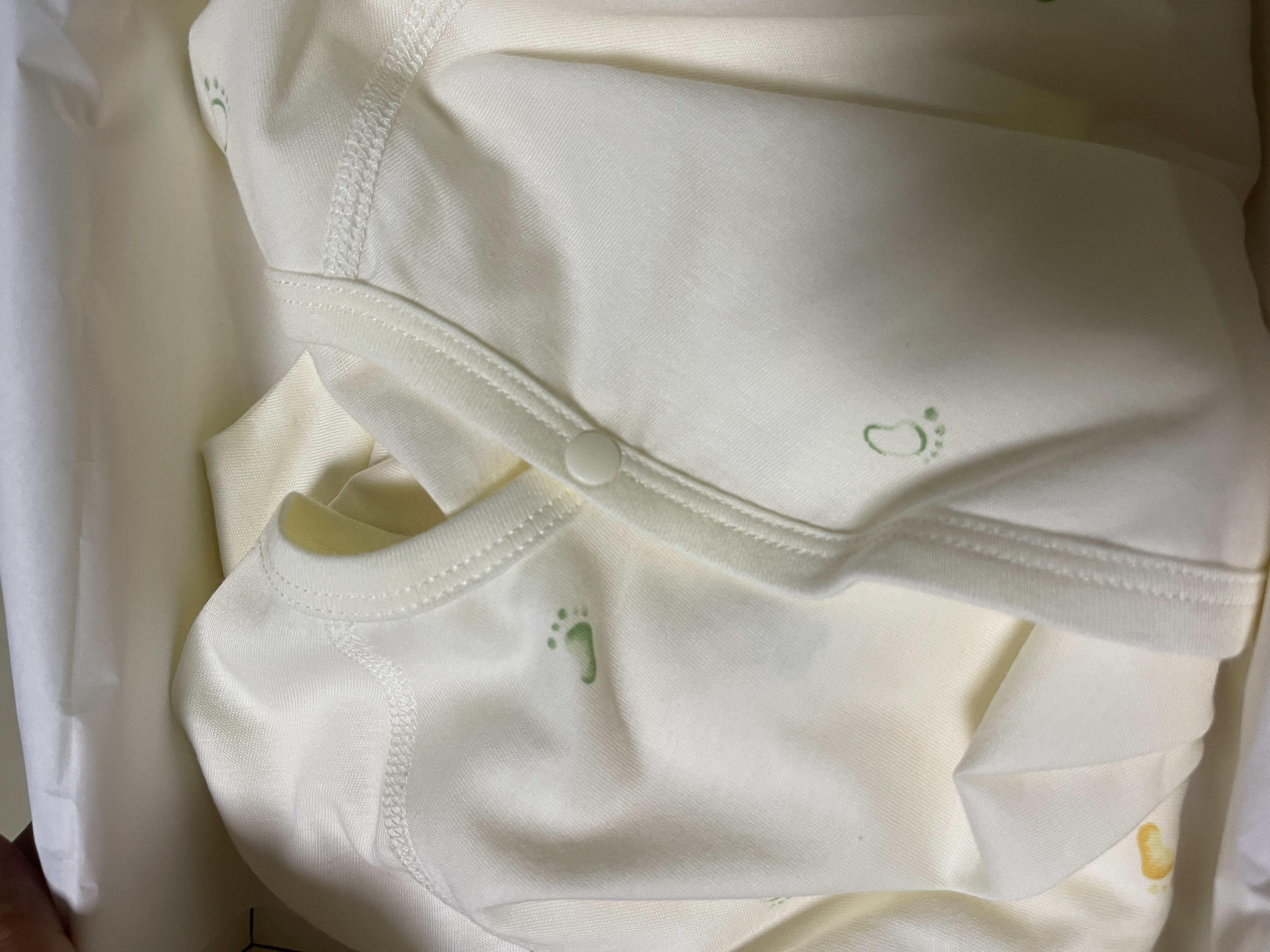 微狮牧尼【孕妈有礼】新生婴儿纯棉衣服宝宝连体衣服装礼盒 礼盒2件套（夏款） 59cm 实拍图