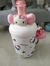 三丽鸥（SANRIO）HelloKitty啵啵保温杯316不锈钢带吸管办公室送女孩七夕礼物560ml 实拍图