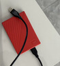 西部数据（WD）移动硬盘2TB USB3.0 My Passport随行版2.5英寸 红 机械硬盘 笔记本电脑外接 大容量加密 家庭存储 实拍图