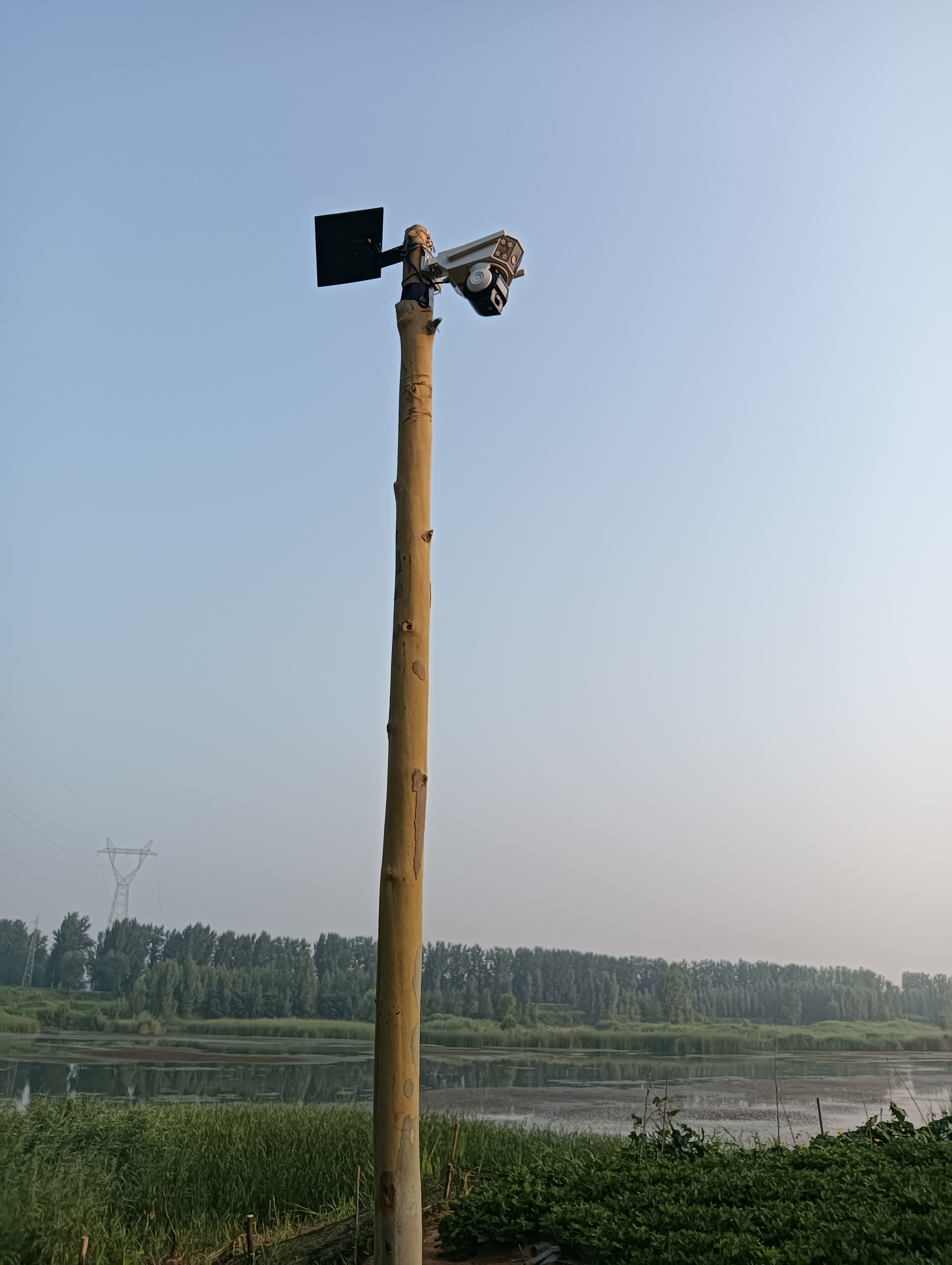 镭威视4g太阳能摄像头终身免流量AI室外免插电无电无网手机远程户外监控器家用360度无死角高清全景夜视 实拍图