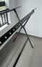 佳帮手晾衣架落地晾晒架铝合金伸缩折叠室内外阳台移动晾衣杆晒网款 实拍图