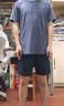 李宁运动短裤速干凉爽夏季男跑步健身透气宽松薄款休闲户外冰丝五分裤 【排湿速干】黑色单标525-6 L (男175) 实拍图