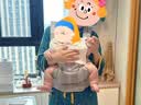 ERGObaby进口二狗婴儿背带夏季透气新生儿省力便携出行腰凳omni classic灰 实拍图