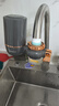 美的（Midea）净水器水龙头过滤器家用自来水滤水器直饮前置过滤器厨房卫生间通用除水垢除余氯双出水可清洗滤芯 一机三芯【两年免换滤芯】 实拍图