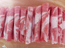 东来顺 内蒙古羔羊原切羊肉片1斤装 火锅食材羊肉卷 清真中华老字号 实拍图