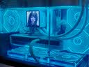 爱国者（aigo）星璨 岚 熊猫色 游戏电脑台式主机箱 支持360水冷 M-ATX主板/四面快拆/270°海景房/5090显卡 实拍图