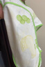 babycare宝宝吃饭罩衣儿童围兜婴儿反穿衣防脏辅食围裙 青提乐章 90码  实拍图