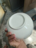 京东京造 餐具套装 乔迁之喜陶瓷家用陶瓷汤碗 纯白骨瓷 面碗6英寸*2 实拍图