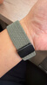 BHO适用苹果手表表带apple watch s11/ultra3/s10/se3编织回环表带iwatch s9/8/7/6尼龙磁吸扣手表带 实拍图