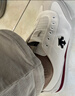 迪桑特（DESCENTE）【新色上市】男女CHRON TEMPO运动休闲薄底帆布鞋 D6231LSN25-男子-WT-白色 43 晒单实拍图