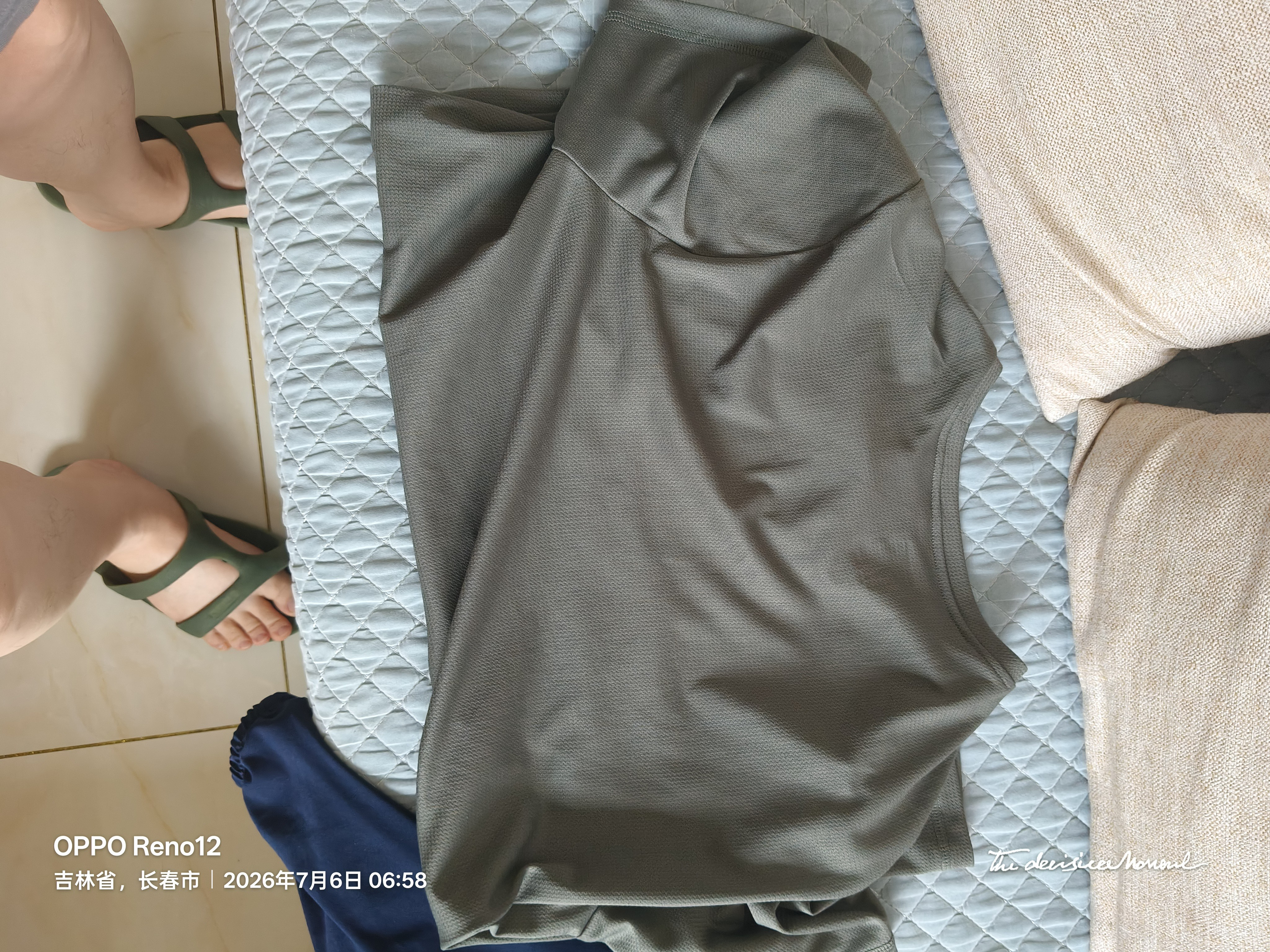 迪卡侬短袖速干衣男吸汗透气半袖上衣运动健身t恤海洋蓝XL-4391375 实拍图