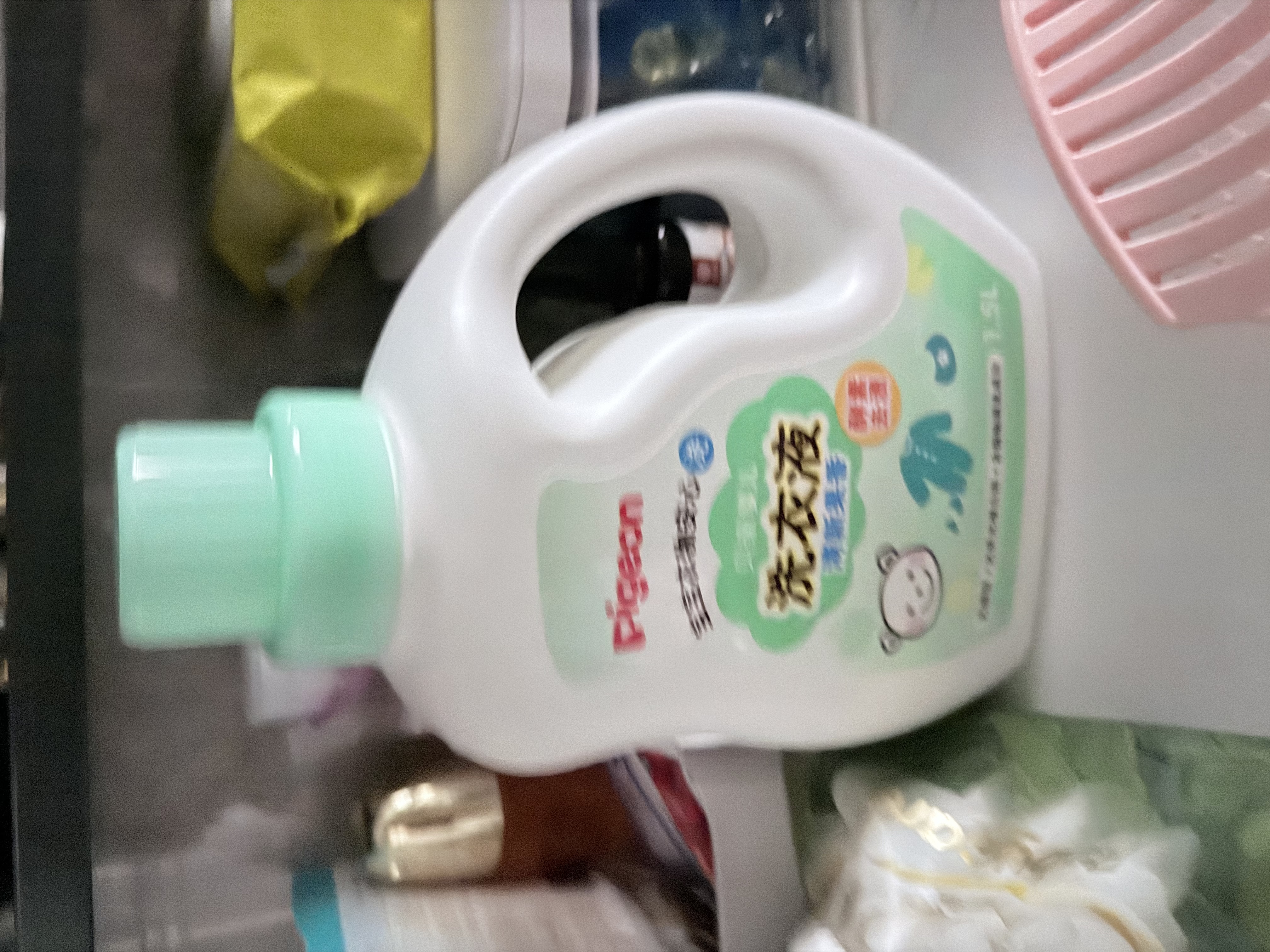 贝亲（Pigeon）婴儿洗衣液儿童专用酵素去污无酒精(清新果香)3L囤货装 实拍图