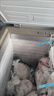 海尔（Haier）142L单温小冰箱冰柜小型家用小冰柜冷柜冷冻冷藏转换一级能效深冷减霜大容量BC/BD-142GHW9D 实拍图