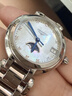 浪琴（LONGINES）瑞士手表 心月系列 月相女士钢带石英表L81154876 实拍图