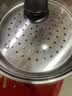 不锈钢汤锅家用特厚蒸锅一体煲汤炖锅燃气双耳锅 24CM汤锅+蒸格 实拍图