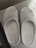 李宁（LI-NING）运动拖鞋男女四季情侣一字拖鞋家居洗澡海边防滑防异味外穿拖鞋 实拍图