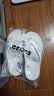 卡骆驰（CROCS）贝雅卡骆班人字拖鞋|205393 白/深蓝-126 40(250mm)  实拍图