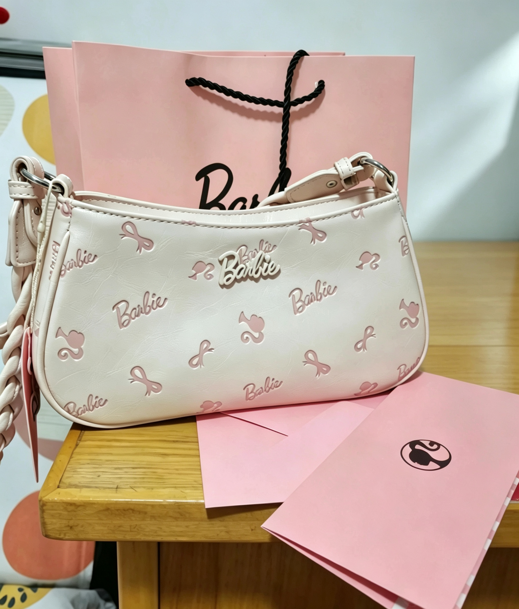 芭比（Barbie）包包女腋下包高级感小众2026新款单肩包闺蜜姐姐女朋友生日礼物 实拍图