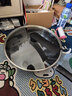 九阳（Joyoung）炒锅不粘锅304不锈钢蜂窝耐磨平底炒菜锅炉灶通用32cm可视可立盖 实拍图