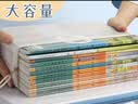 离草 文件袋拉链袋A4网格透明考试试卷收纳袋中考小学生科目袋办公大容量学习档案袋马卡龙10只 实拍图