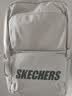 斯凯奇（Skechers）双肩包男女同款学生书包大容量休闲旅行通勤背包 月球灰/00MV 实拍图