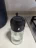 【喷倒两用】玻璃喷油壶瓶空气炸锅厨房家用雾化喷油瓶油罐调料 【耐热玻璃】黑色 470ml 实拍图